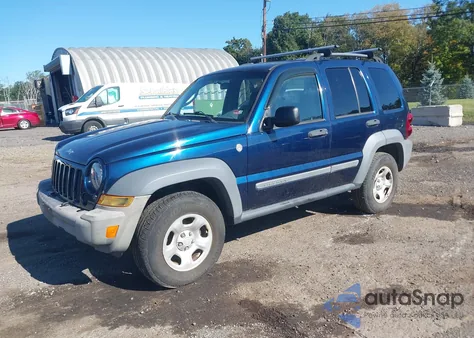 2005 Jeep Liberty Sport from USA, damaged, VIN 1J4GL48K25W582166